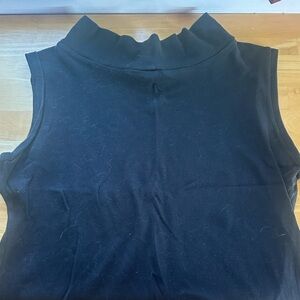 Elegant Black Sleeveless Top